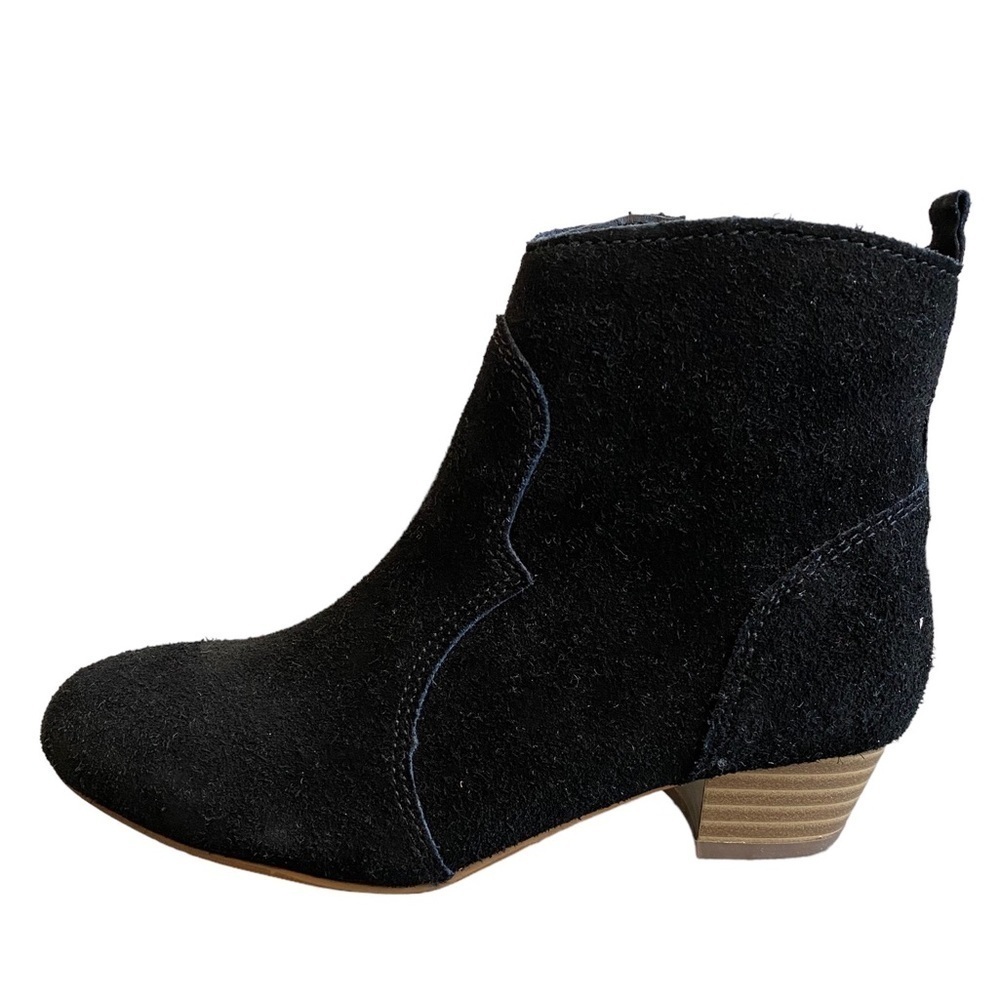 Steve Madden Girls JHIPSTER Chelsea Boot Black Suede NWT